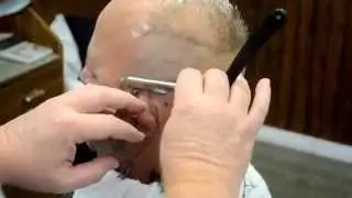 Straight Razor Head Shave at Trenton Barber & Beauty