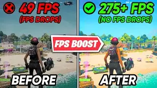 How To Boost FPS & Fix FPS Drops in Fortnite Chapter 2 ~  Season 7 | Fortnite FPS Boost