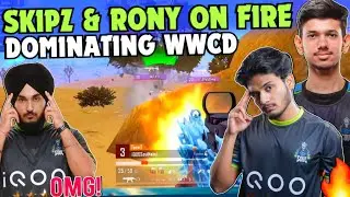 iQOOSouL Dominating WWCD ✅ Back To Back Drop Clash 😳 SouL Skipz & Rony on Fire 🔥 Team SouL 🚀