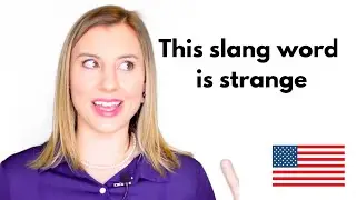 This strang English slang word is