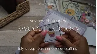 Sweet N Spooky Savings Challenges | Final July | Cash Envelope Method