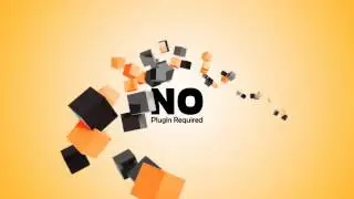 3D Spiral Cube Logo Reveal-after effects templates