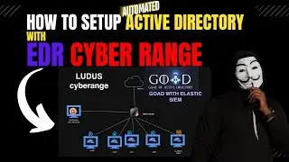 01 - How To Setup a Purple Team Cyber Range with NHA-GOAD & Elastic SIEM on Ludis | AUTOMATED