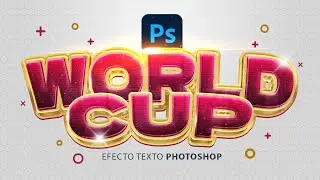 Texto 3D editable en photoshop