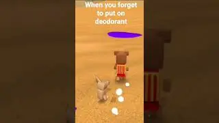 When you forget to put on deodorant ( Super bear adventure) 🐻🐥