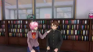 Just Monika song, by random encounters  in yandere simulator