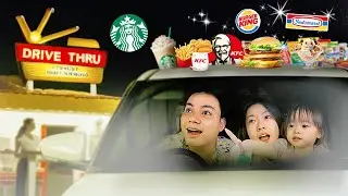 24 JAM YUKA-CHAN MAKAN SERBA DRIVE THRU! | a day in our life