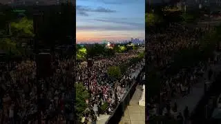 When 10k extra fans show up at a Taylor Swift Concert 😳 #shorts | Crowd cover!!