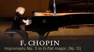 Chopin Impromptu No.3 in G flat major, Op.51/ Elisey Mysin