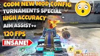 CODM 120 FPS  CONFIG AIMLOCK CONFIG | MP + BR | NEW UPDATE 