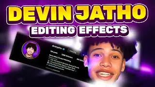 DevinJatho Editing Tutorial | Flashing Glow Effect & Light Leak