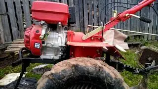 Занимаемся домашними делами ,добавляем вес к мотоблоку BRAIT-135GB.