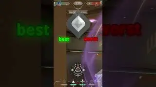 Best And Worst Agent In Every Rank... #valorant