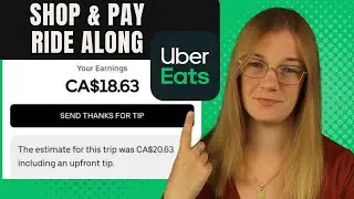 I learnt something new in this Uber Eats Shop & Pay Ride Along!