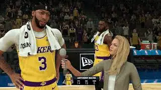 NBA 2K24 New Animation Post Game Interview | Current Gen