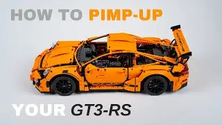 How to PIMP-UP your Lego Technic Porsche 911 GT3 RS!  Lego Set #42056