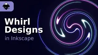 Creating Stunning Whirl Effects in Inkscape (Extremely Versatile!)