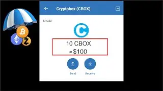 How To Claim 100$ CBOX Token Using Trustwallet