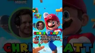 Chris Pratt & Charlie Day on Mario's Voice! "We landed on a damn good voice!" #shorts