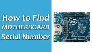 How To Find Motherboard
Model number