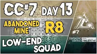 CC#7 Daily Stage 13 - Abandoned Mine Risk 8 | Low End Squad |【Arknights】