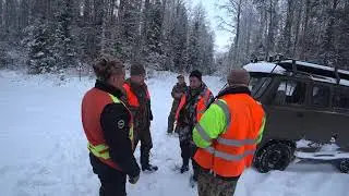 Загонная охота на лося 2023