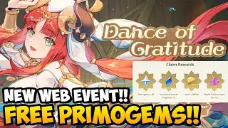 40 FREE PRIMOGEMS!!! Dance of Gratitude NILOU Web Event Genshin Impact