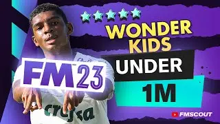 FM23 CHEAP Wonderkids Under 1M | Football Manager 2023 Wonderkids