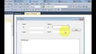 C# Tutorial 79  How to make a Chat Program in C# Part 2 4