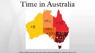 Time in Australia