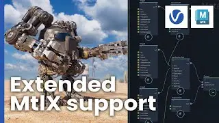 Boost your workflow with extended MaterialX support