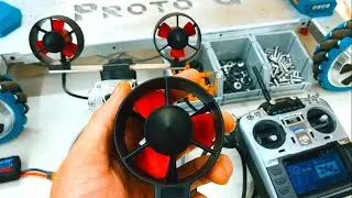 Underwater Thrusters with Brushless Motors for Drones!