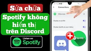 Cách khắc phục Trạng thái Spotify không hiển thị trên Discord Mobile