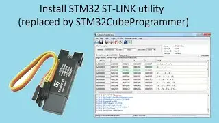 79. Install STM32 ST-LINK utility (replaced by STM32CubeProgrammer)