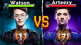 ВАТСОН НА СТРИМЕ ПОПАЛСЯ ПРОТИВ АРТИЗИ 🔥 Watson Dota 2