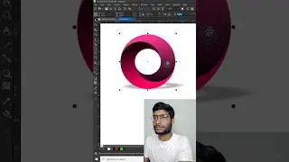 Creative a realistic 3d Logo Design ideas in Coreldraw