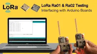 How to Interface LoRa Ra01/Ra02 with Custom Atmega328 Board | LoRa testing with Arduino IDE
