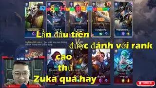 Lần đầu tiên được đánh với rank cao thủ Zuka quá hay _ Quốc Huy 89 Gamer