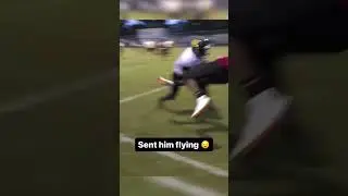Bro got knocked into next week with that hit 😳 