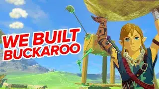 Dont Knock It Down! We Built Buckaroo in Tears of the Kingdom! | ZELDA TOTK CHALLENGE