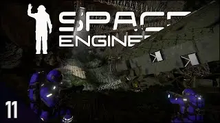 Space Engineers: Escape From Mars (Episode 11) - Exploring a Mysterious Facility!