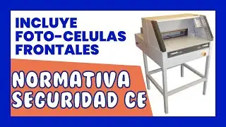 👍 Guillotina automática de papel profesional ELÉCTRICA PROGRAMABLE BW 4900