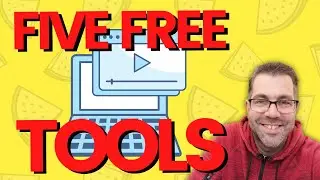 Free Tools To Build Websites - Here are my FIVE free tools I use when building websites!