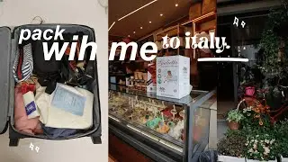 PACK WITH ME TO ITALY, ITALY TRAVEL ESSENTIALS 2024
