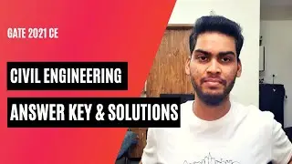 GATE 2021 Civil Engineering Answer Key and Solutions