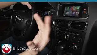 Audi Q5 Apple CarPlay with front and rear camera Audi Q5 2009-2017