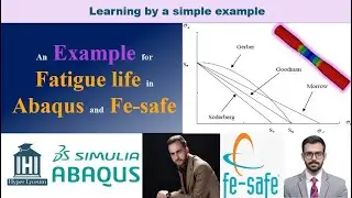 A Simple Example of Fatigue Life Estimation using Abaqus and Fe-Safe (cyclic load)