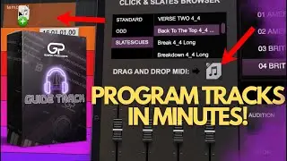 The FASTEST Way To Program Live Guide Tracks! | Guide Track VST Plugin |