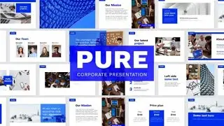 Pure Corporate Presentation Slides AFTER EFFECTS Template Videohive 31935430