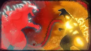 GODZILLA BATTLE ROYALE : PART 2 [True Form Ultima VS Burning Godzilla]